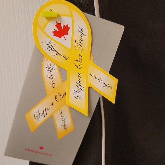 💛New Support Our Troops Ladies Polo Top XL - Picture 5 of 8